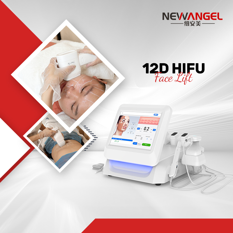 Portable hifu machine anti aging products facial and body use