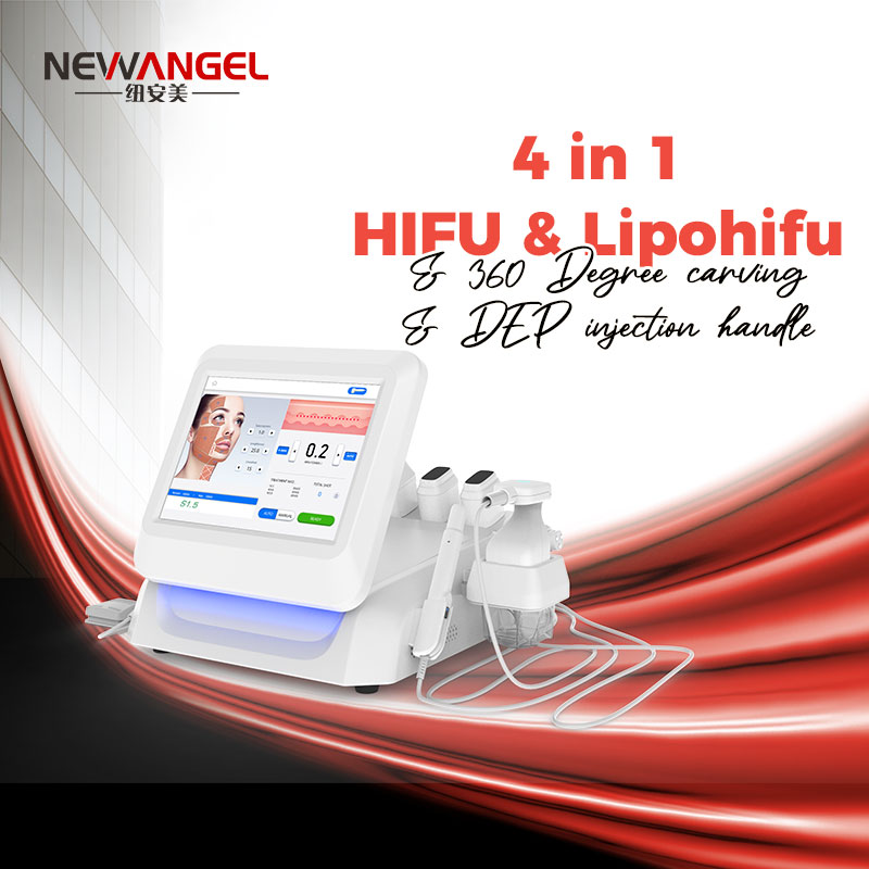 Portable hifu machine anti aging products facial and body use