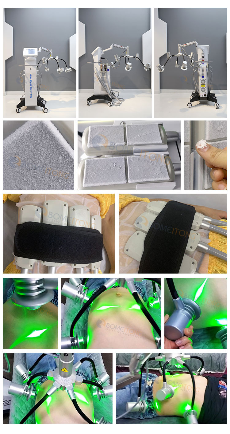 6d Laser 532nm 635nm Body Shape Machine