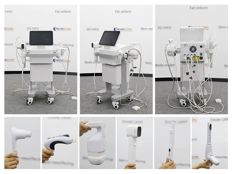 Face and body skin lifting 9D hifu machine buy