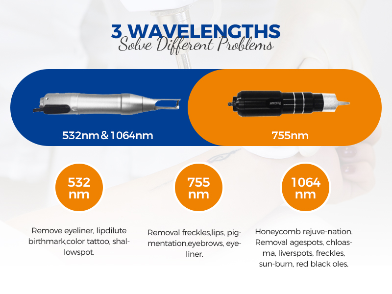 Picosecond Tattoo Removal Machine Laser Carbon Peel Pigment Speckle Removal