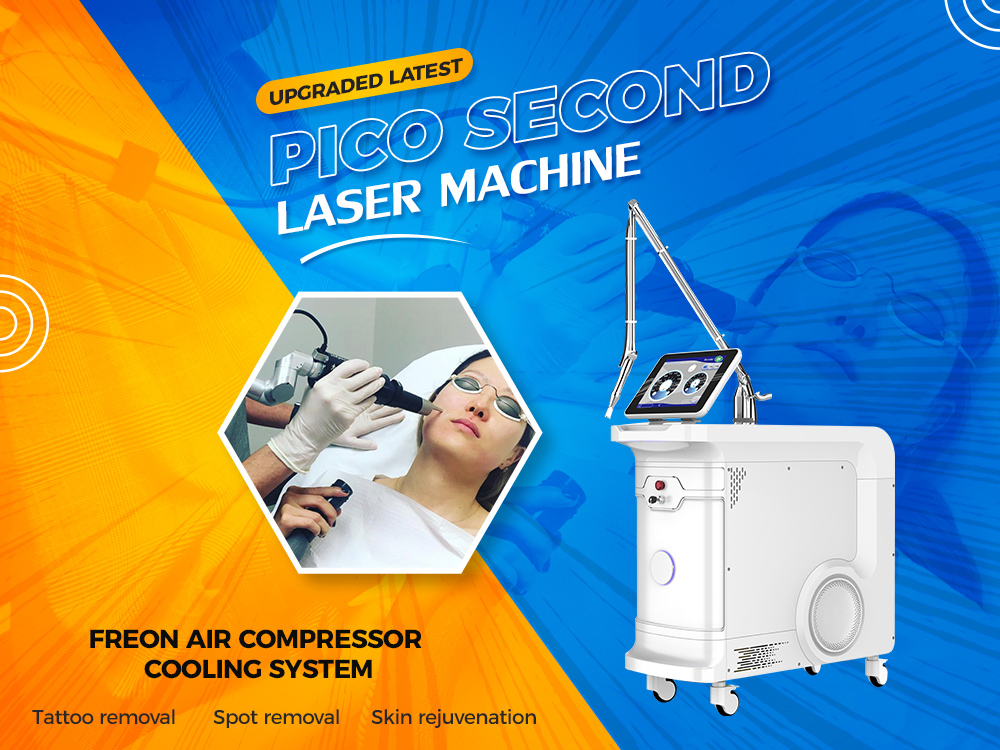 Picosecond Tattoo Removal Machine Laser Carbon Peel Pigment Speckle Removal
