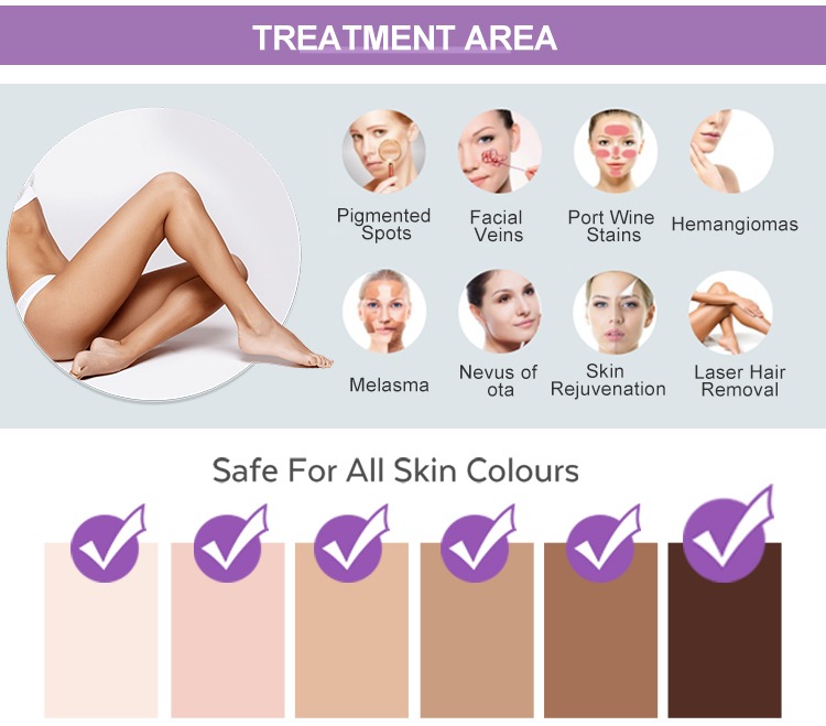 Hair Removal Beauty Machine Painless Skin Rejuvenation