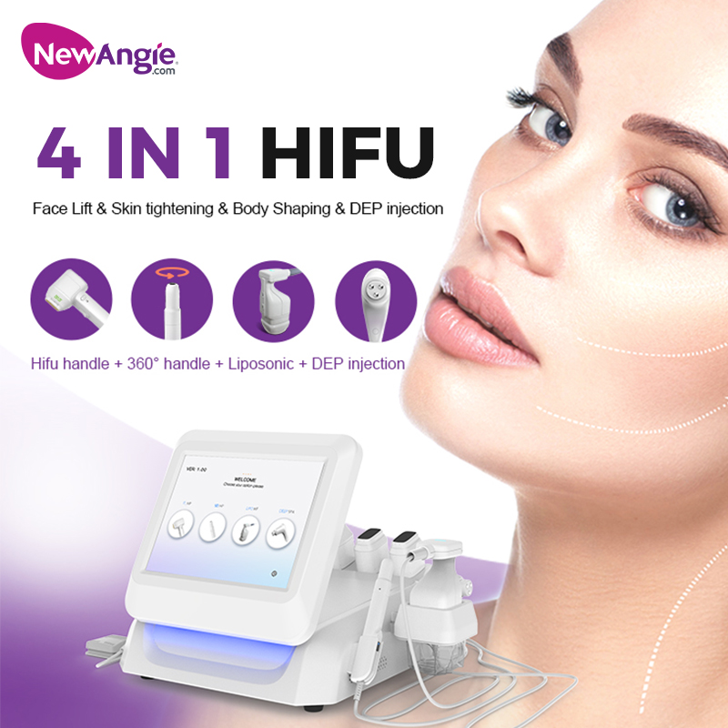 Hifu Lipohifu Machine Face Lifting Wrinkle Removal Body Slimming