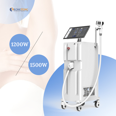 Diode laser hair removal germany machine with two intelligent