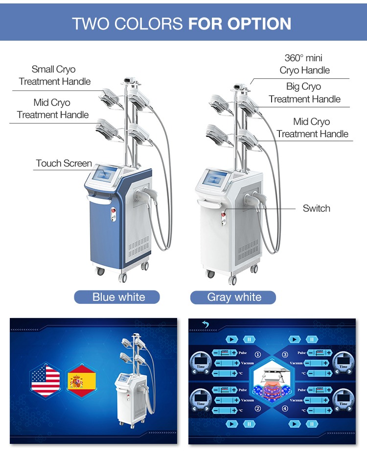 Cryo Fat Freezing Body Slimming Machine for Salon Use