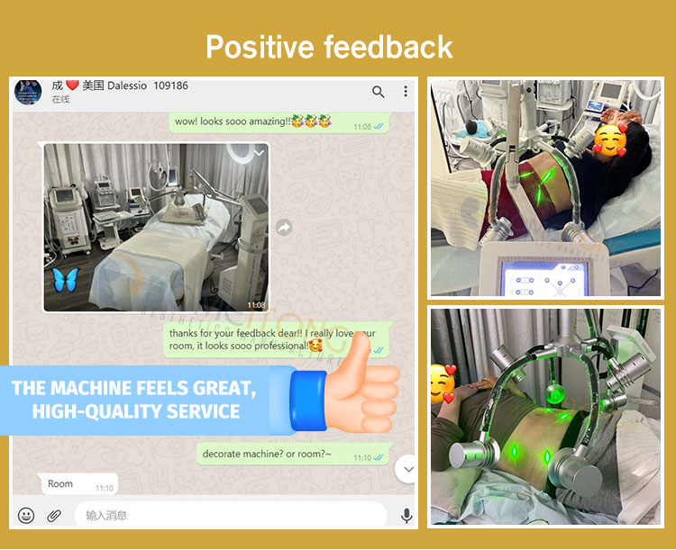 6d Laser 532nm 635nm Body Shape Machine