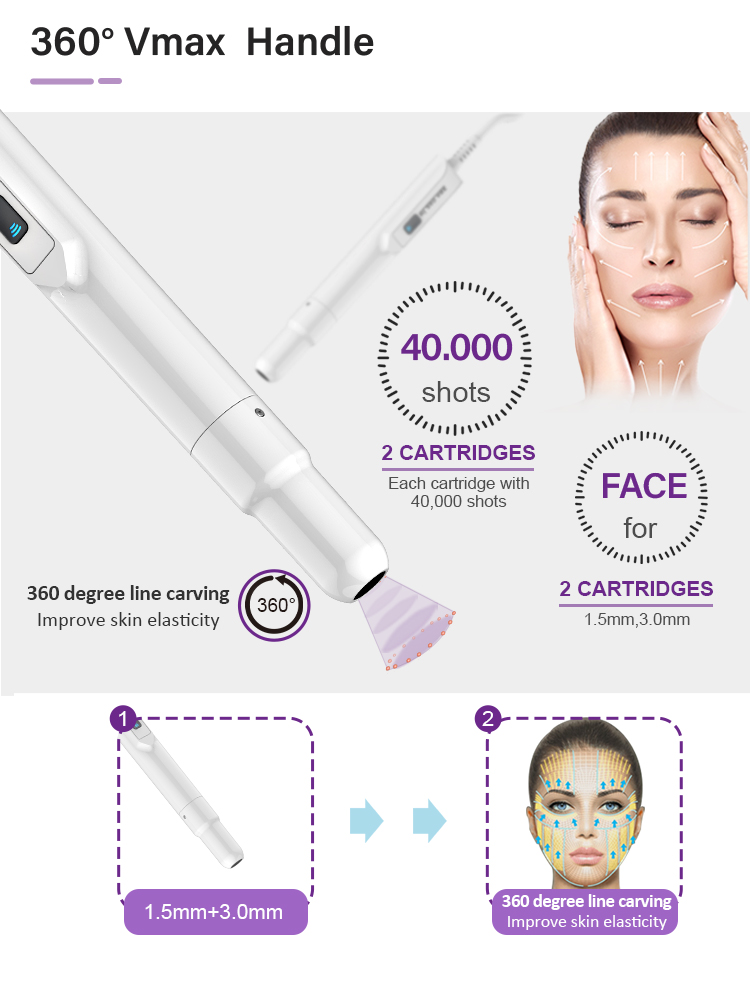 HIFU machine for easy use skin lifting anti aging