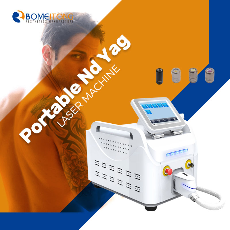 New Design ND YAG Laser Tattoo Removal Machine Price From China 