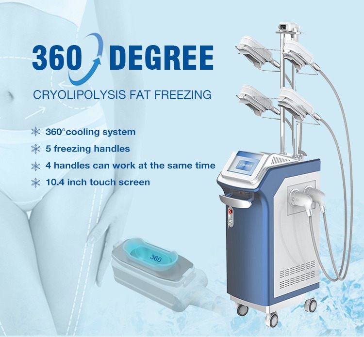 Cryo Fat Freezing Body Slimming Machine for Salon Use