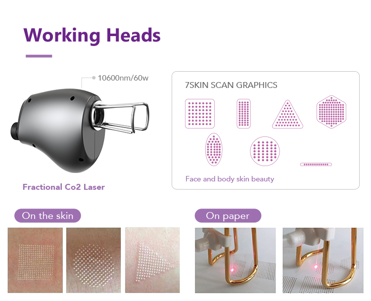 Co2 Fractional Laser Machine Fractional Co2 Laser Scar Removal Skin Resurfacing