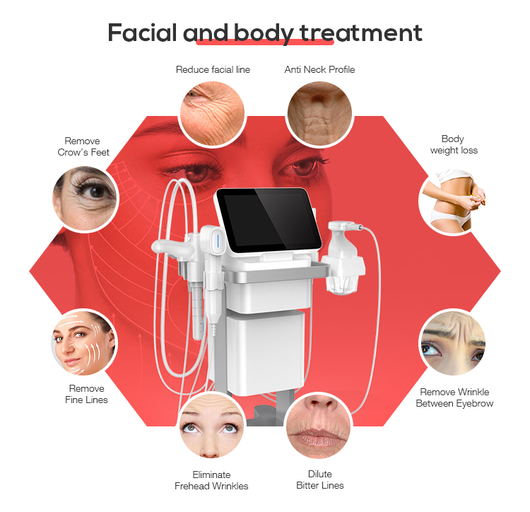 Hifu treatment for face machine