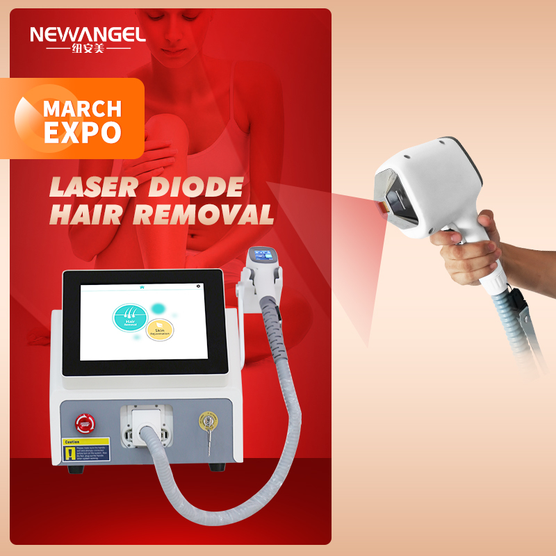 808nm Diode Laser Hair Removal Machine Hot Selling Painless Laser Body Hair Removal System Whitening