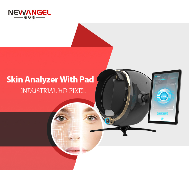 Skin Scanner Analysis for Wrinkles Acne Age