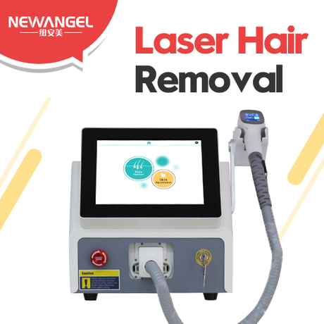 Fully body and face pain free laser hair removal beauty machine