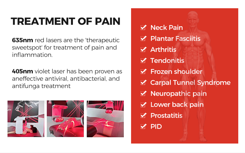 Erchonia Laser Physiotherapy Pain Therapy Equipment