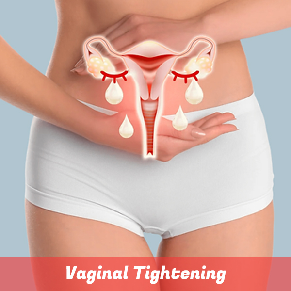 What is the treatment process of CO2 laser vaginal tightening?