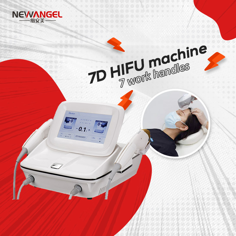 7d Hifu Vmax Machine High Intensity Focused Ultrasound Mini Hifu