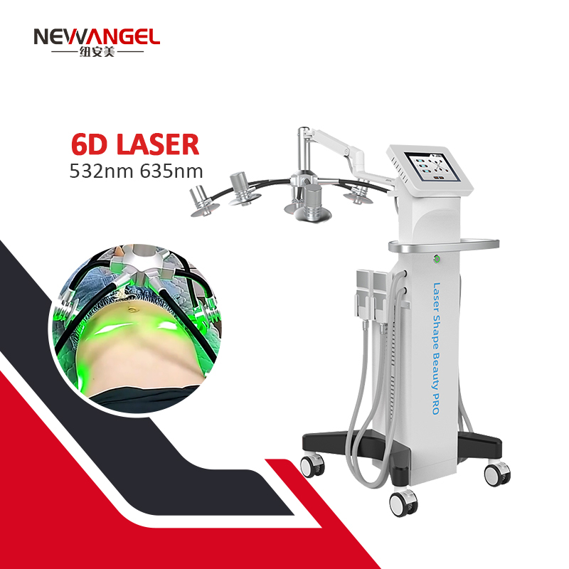 6D Laser Cryo EMS 3 in 1 Fat Removal Upgraded Lipo 6D Laser Slimming Machine