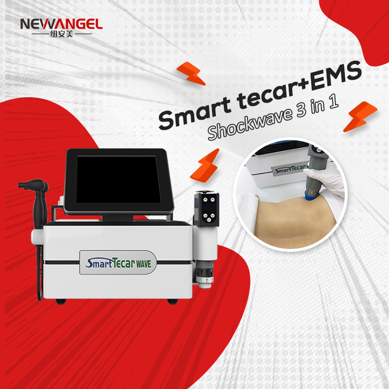 EMS TECAR Shockwave Therapy Machine for Pain Relief