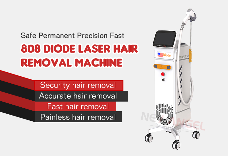 808nm Laser Hair Removal Machine IPL 3 Wavelength Fast Permanent Hair Remove Ce Approved Aesthetics Hair Removal