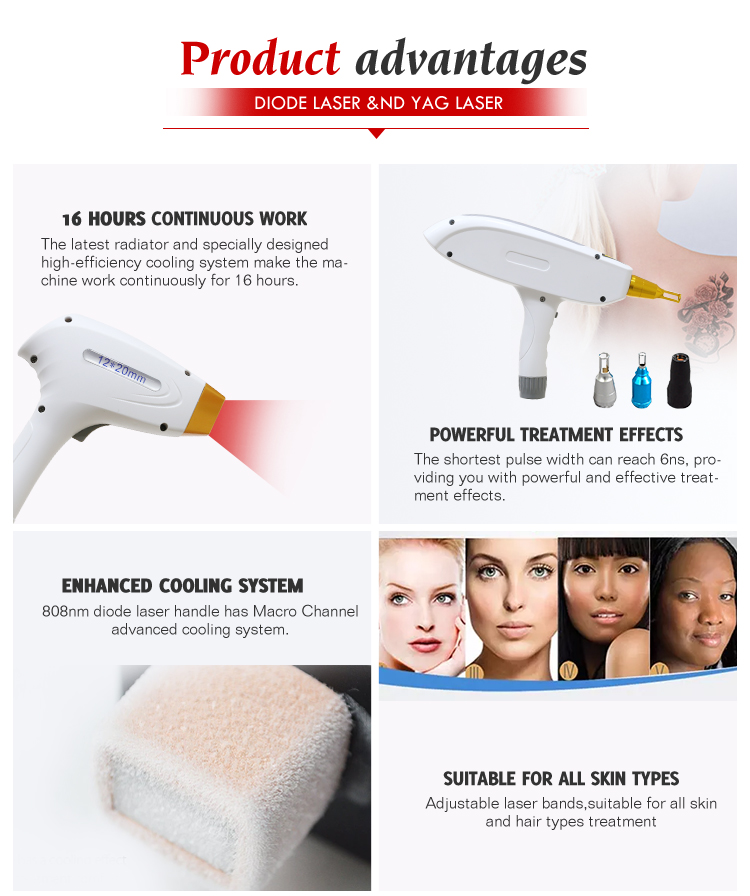 Tattoo Removal Machine Diode Laser Hair Removal Pigmentation Removal