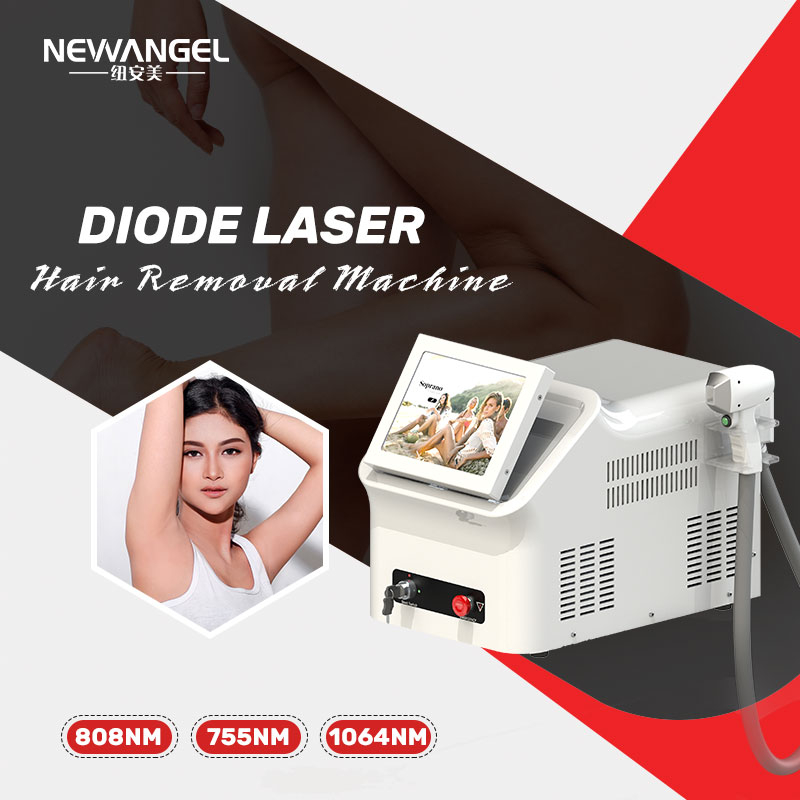 808nm Diode Laser Hair Removal Machine Painless