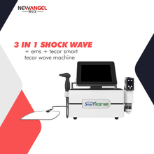 Newest Portable EMS TECAR Shockwave Therapy Machine for Pain Relief