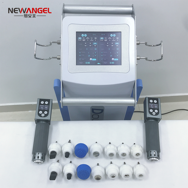 Extracorporeal Physical Pain Relief Therapy Double Channel Shock Wave Machine