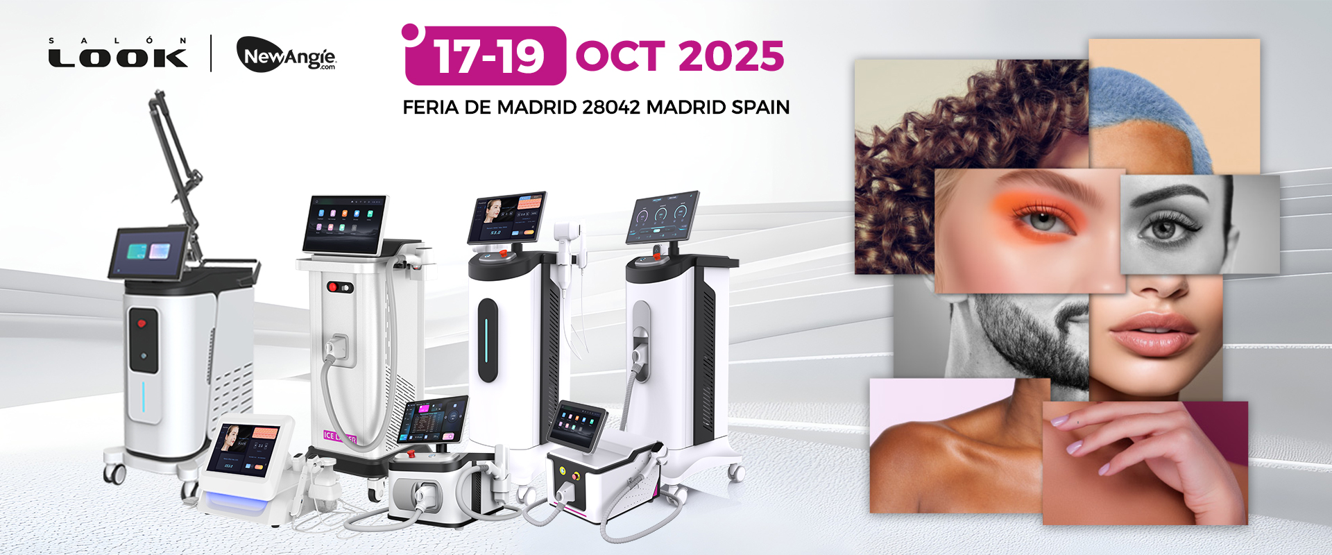 Newangie Medical Aesthetic Machines at Salón Look Madrid 2025