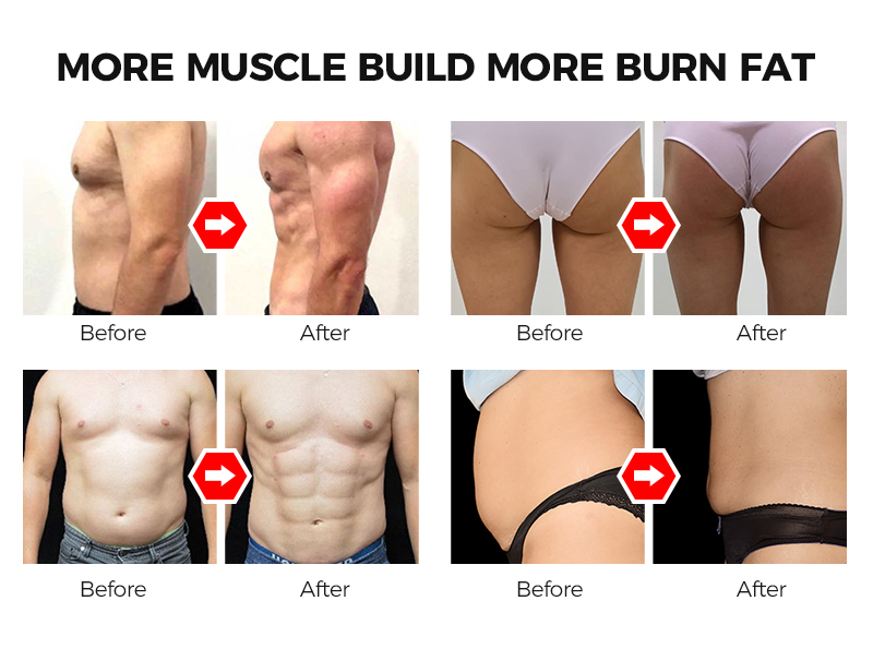 Body Sculpting Fat Burner Pro Ems Muscle Machine 4 Handles Portable Aesthetics Wellness Center Clinic Gym