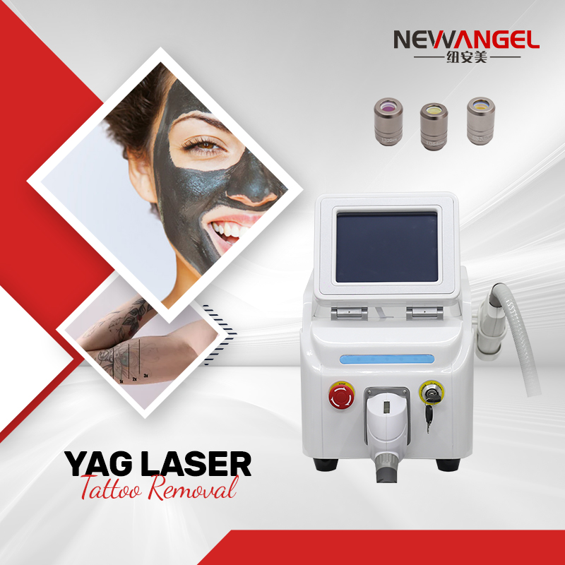 New design ND YAG laser tattoo removal machine price