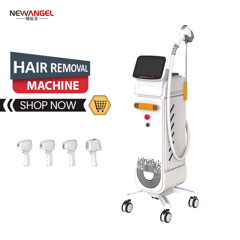 Diode Laser 808nm Hair Removal Machine New Trending Salon Oed Odm Logo Customization Painless Hair Removal