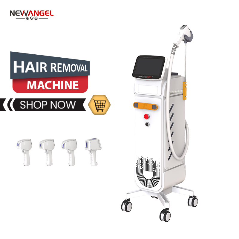 Painless 808nm Diode Laser Hair Removal Device Clinic Skin Rejuvenation
