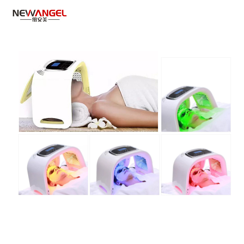 Facial Rejuvenation 4 Color Led Therapy Machine Hot Fashinal Design Salon Led Therapy Allergic Skin Treatment