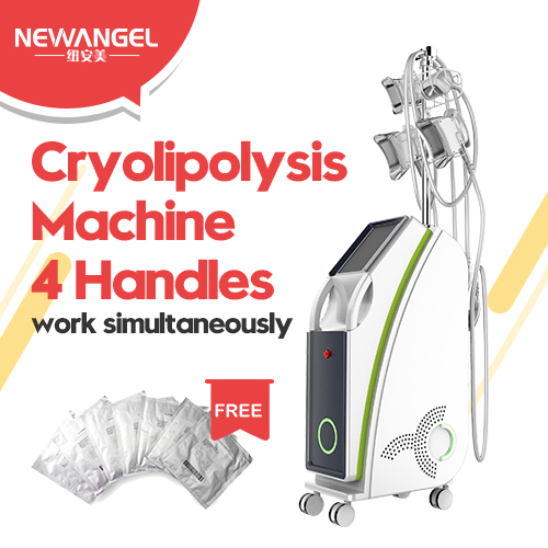 Cryolipolysis device for beauty salon use body slimming