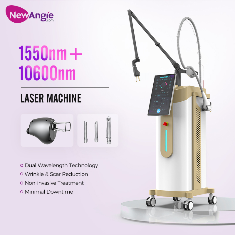 1550nm Er:Glass & 10600nm CO2 Laser for Skin Rejuvenation