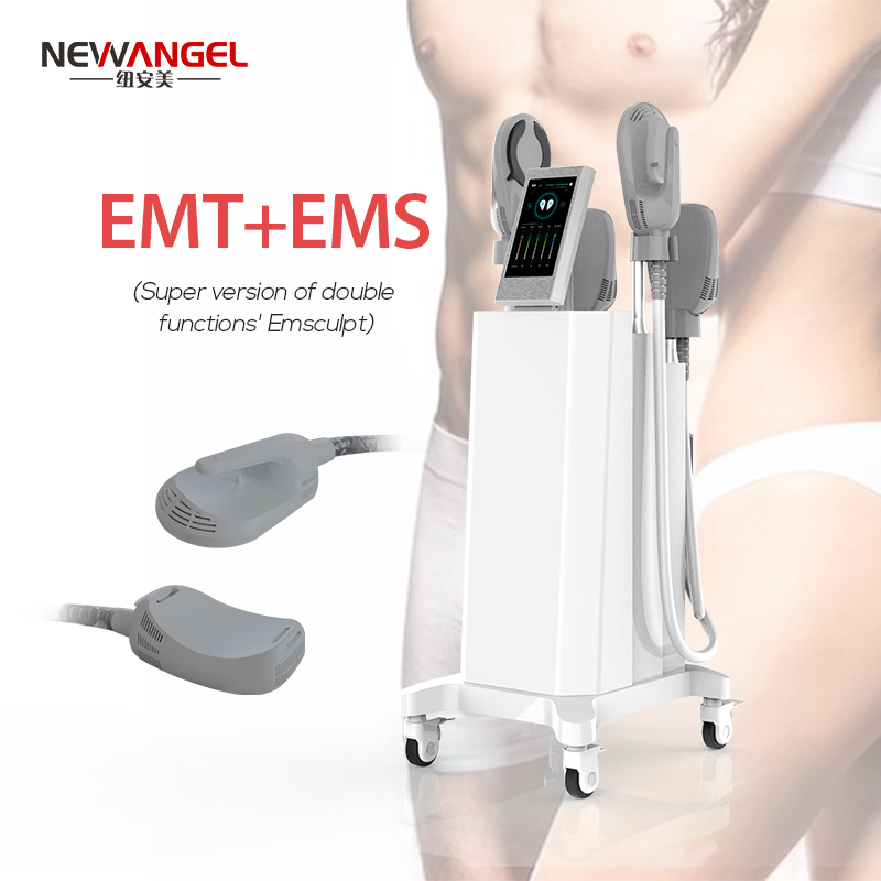 4 Handle Hi Emt Ems Electromagnetic Muscle Machine