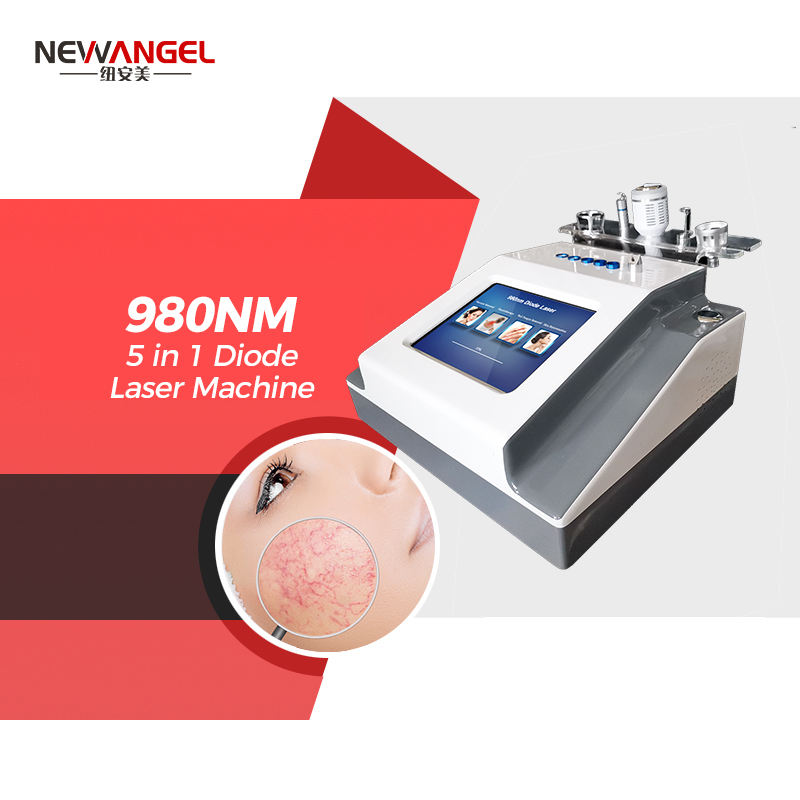 Portable Vascular Laser 980nm Machine Varicose Veins Salon