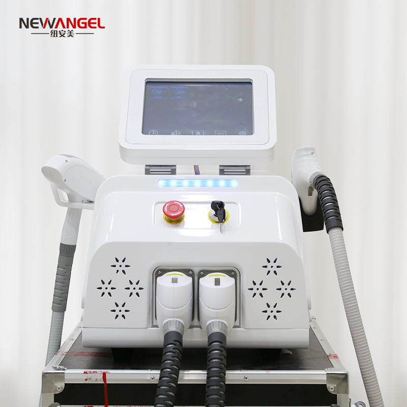 Q Switched Ndyag Tattoo Removal Diode Laser Hair Removal Machine for Clinic