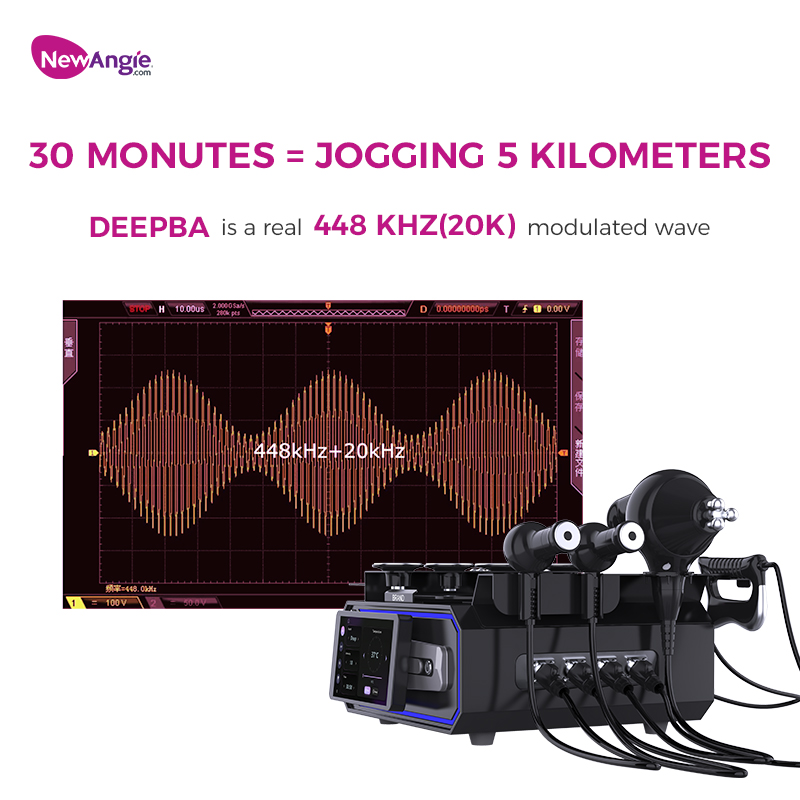 Deep Heating Physiotherapy RF Skin Tightening 448KHz Tecar CET RET Machine