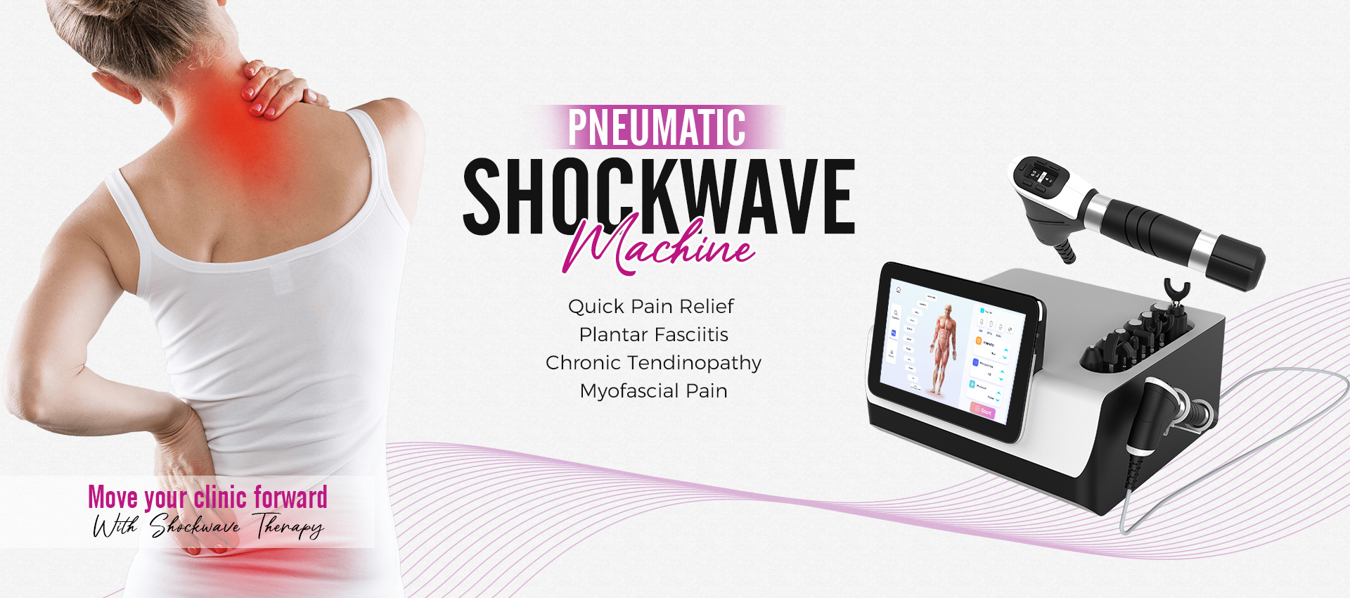 Pneumatic Shockwave Machine