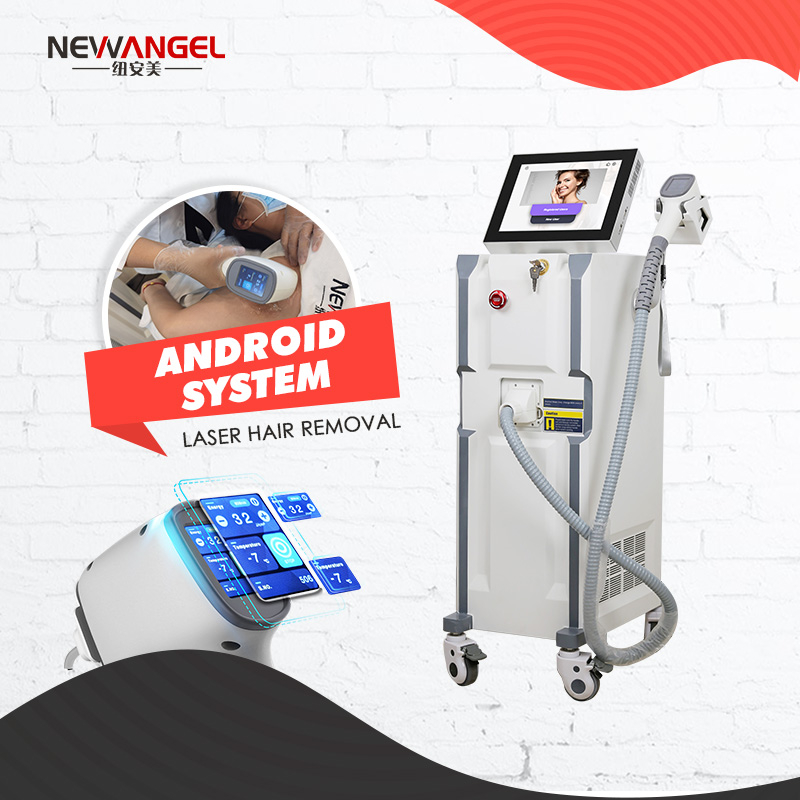 Android System Permanent Laser Diode 808nm Hair Removal Machine Price
