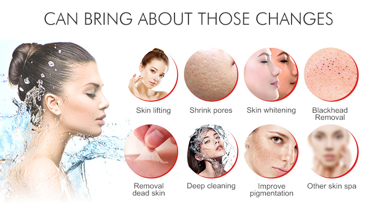 Hydra Dermabrasion Beauty Machine Water Oxygen Peeling Cleansing Facial Care Equipment