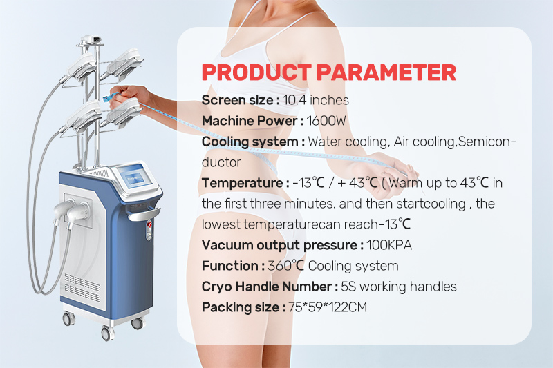 Cryo slimming machine professional freeze fat weight loss beauty salon