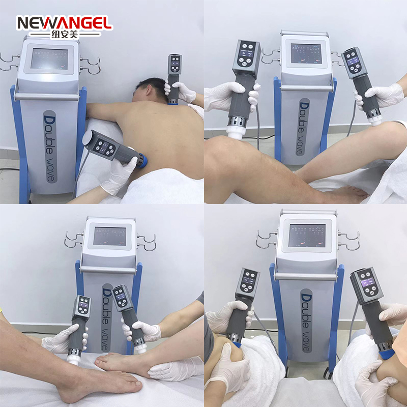 ED Therapy Shock Wave Machine Extracorporeal Shockwave Double Channel Elec Shock Wave