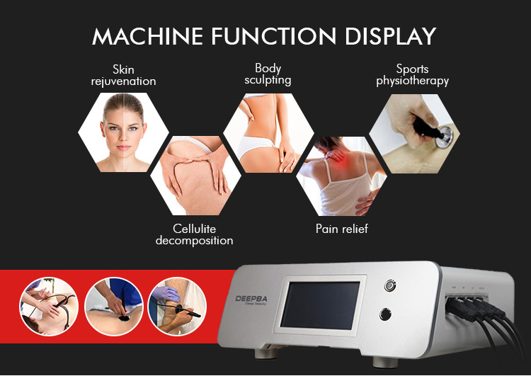 Deep Body Health Care 448khz Physio Back Knee Pain Relief Tecar Therapy Rf Machine