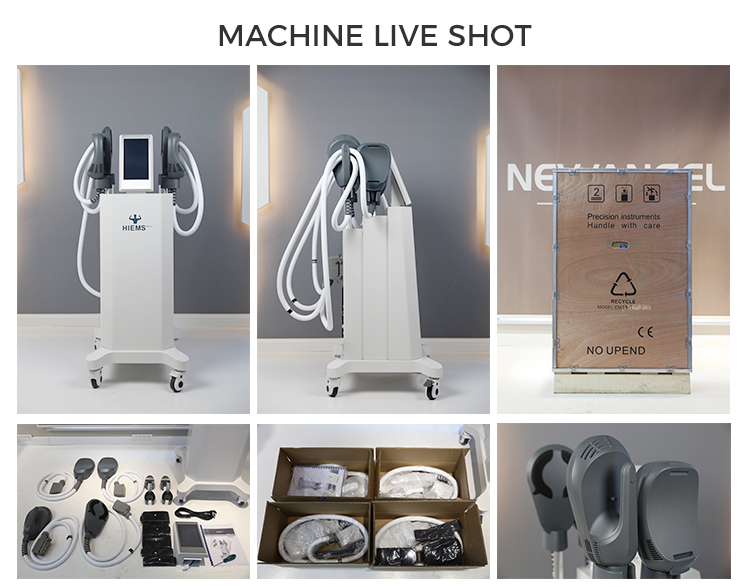 4 Handle Hi Emt Ems Electromagnetic Muscle Machine