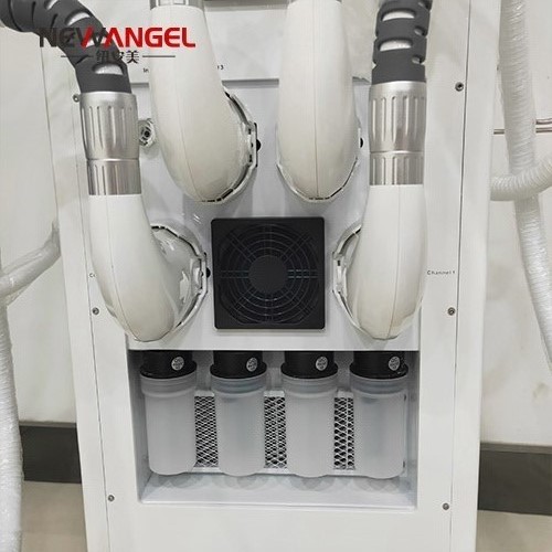 Freezing body fat cryolipolysis machine double chin removal five handles