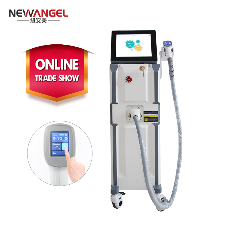 Shoulder hair removal diode laser machine 808 best painless high technology newangel